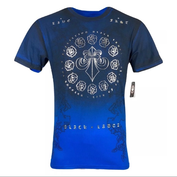 Affliction Primal Tech T-Shirt - Men's T-Shirts In Dark Navy - Foto 13